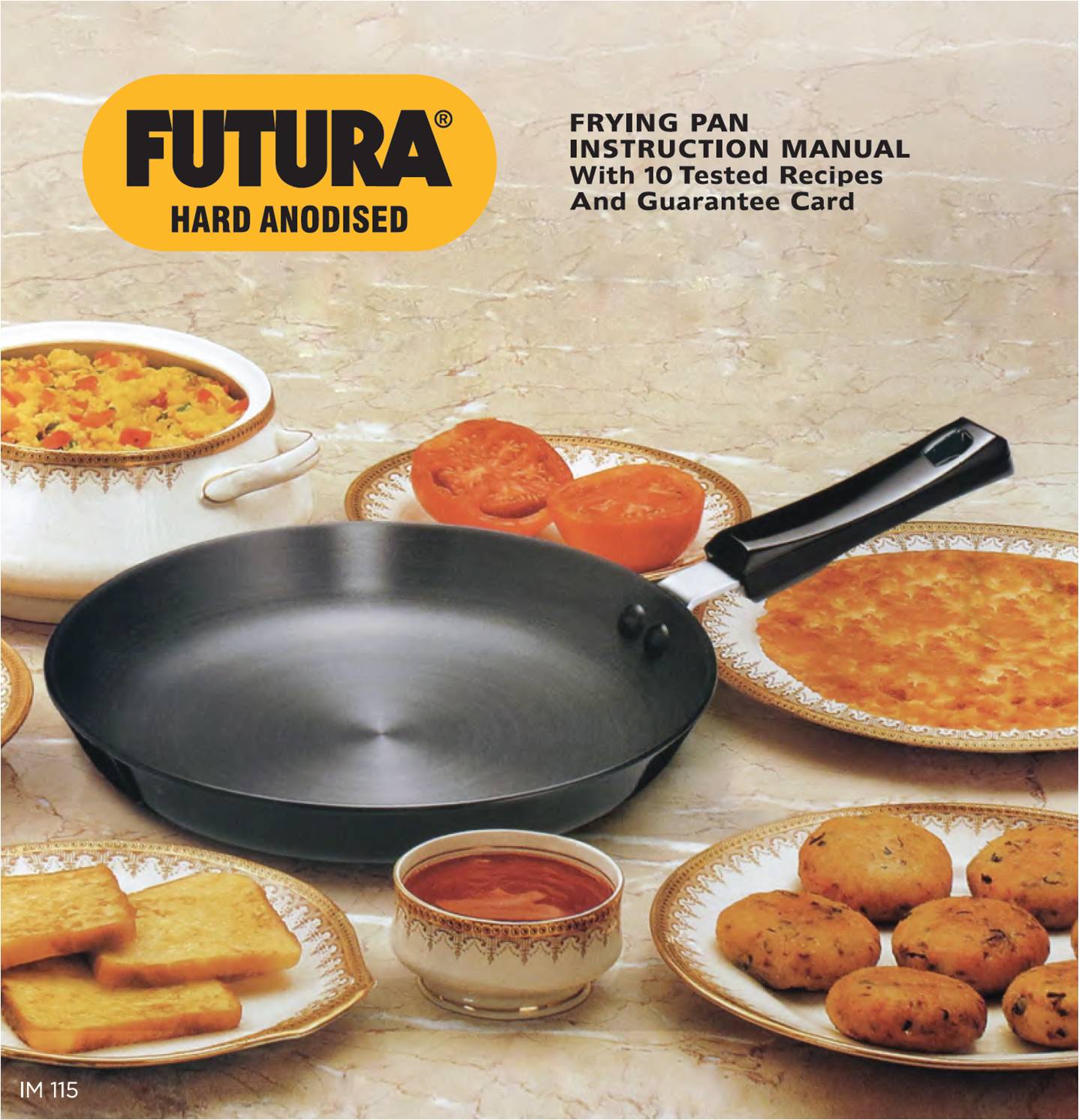 Futura Hard Anodised Frying Pan